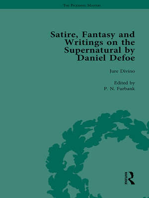 cover image of Satire, Fantasy and Writings on the Supernatural by Daniel Defoe, Part I Vol 2